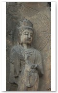 Closeup = Manjusri (Jp. Monju) Bodhisattva.