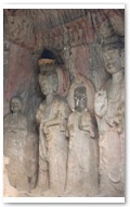 Binyang Middle Caves 140. Shows right wall as visitors look inside cave (see prior photo).