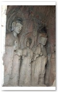 Binyang Middle Caves 140. Shows right wall as visitors look inside cave (see prior photos).