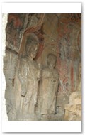 Binyang North Cave #104, Tang Dynasty 650 - 683 AD.