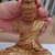 3. Aizen Myo-o statue decorated with kirikane (gold foil); not yet fully assembled