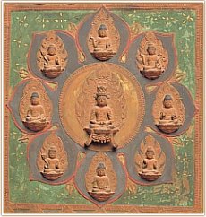 CLOSEUP Taizokai Mandala Jizoin Temple