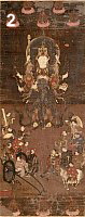 Uga Benzaiten, 15 Attendants (MFA Boston),  14th - 15 th century