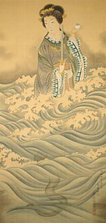 Daibenzaiten with serpent or dragon tail, Meiji Period, 27