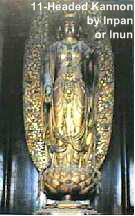 11-Headed Kannon, by Inpan Busshi of the Inpa School of Japanese Buddhist Statuary