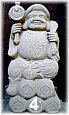 Daikoku, Stone Statue, Muromachi Era