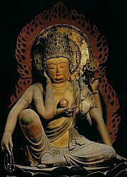 Nyoirin Kannon Bosatsu, 9th Century, Kanshinji Temple, Osaka