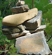 Votive stone pagoda at Magoksa Temple