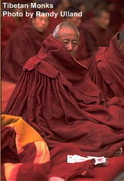 Tibetan Monk - Photo Copyright Randy Ulland