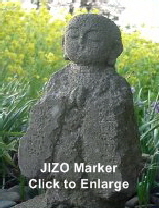 Buddhist guardian of travelers, Jizo Bosatsu