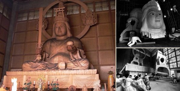 Daibutsu - Big Benzaiten in Kyushu, completed in year 2000