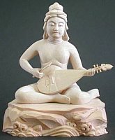 Modern Statue of Nude Benzaiten