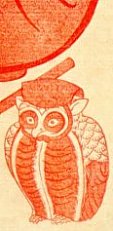 Closeup of the Owl