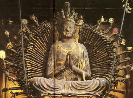 Senju Kannon, Fujii Dera, 752 AD, Emperor Shomu, Nat'l Treasure