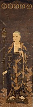 Kasuga Mandala in the form of Jizo Bodhisattva