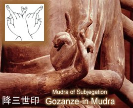 Gozanze-in Mudra, o Mudra da Subjeção