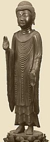 Kamakura Period, Photo courtesy Nara National Museum; statue of Shaka Nyorai