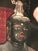 Jufuku-ji in Kamakura, Wooden Statue, Shaka Nyorai with Headdress