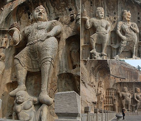 Tamonten (Bishamonten) - Longmen Grottoes, China