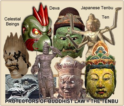 Tenbu Japonês - Devas Protetores da Lei Budista