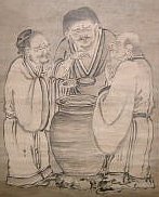 Three Sages Tasting Vinegar