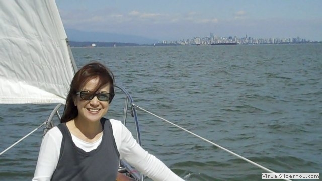 3. Keiko sailing in Vancouver