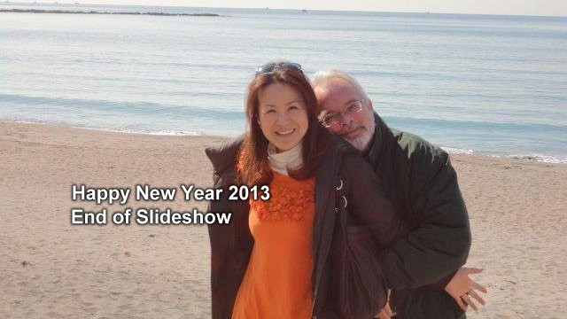 Happy New Year from Keiko and Mark......end of slideshow.