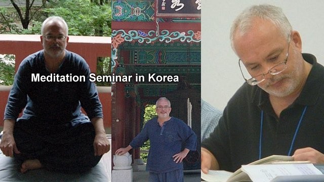 Mark on Meditation Retreat in Korea