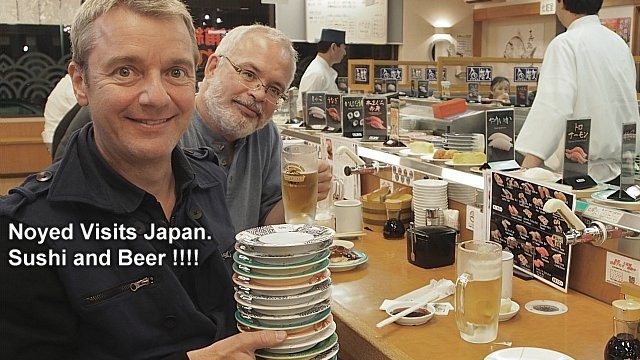 Noyed visits Japan after 25 years.