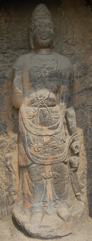 Leigutai Caves - Bodhisattva