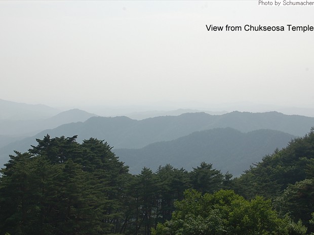 View from Chukseaosa Temple.
