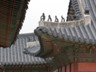 Roof tiles, Gyeongbokgung Palace. Meant to ward off evil and protect against fire. I asked various people (monks, temple administrators, tour guides) about these effigies, but no one could give me a straight answer. 