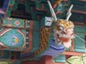 Protective dragon effigy at Gapsa Temple.