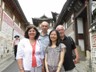 Bukchon Village, Seoul. L to R: Beata Grant, Mario Poceski, Lin Peiying, M. Schumacher. Photo by Lin Peiying.