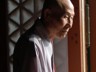 Master Muyeo at Chukseosa Temple. He gave a Dharma talk to the group.