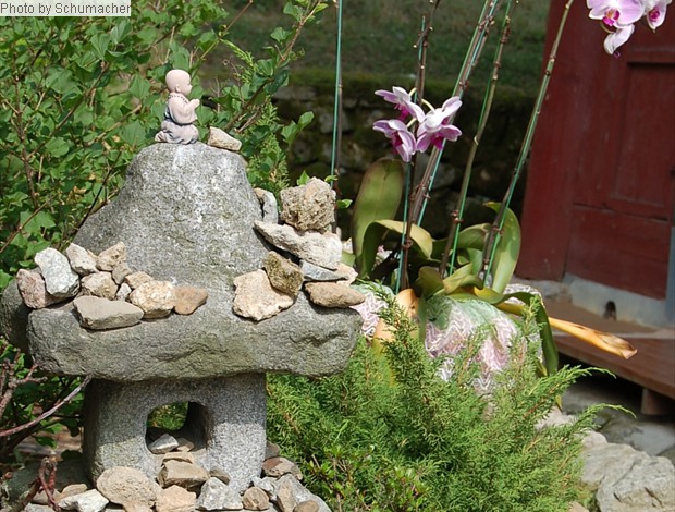 Gapsa Temple. Votive stone offerings.